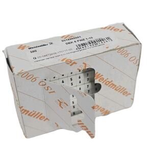 Weidmuller Marker 0518960001 DEK 6 FWZ 6 mm - 10 sheets x 1-10 tabs NEW